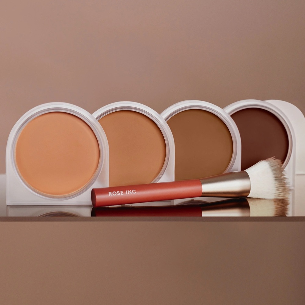 Rose inc SOLAR INFUSION SOFT-FOCUS CREAM BRONZER brand new bundle of 3